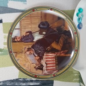 P2f- Knowles Norman Rockwell "The Musician's Magic" 1986 LE Collector's Plate